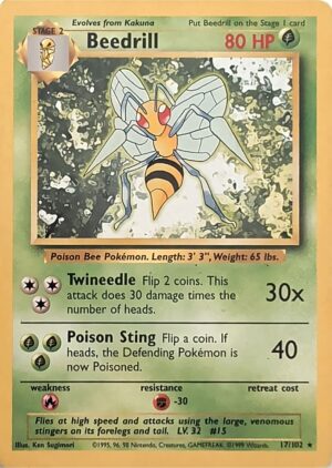 Beedrill 17/102 - Rare